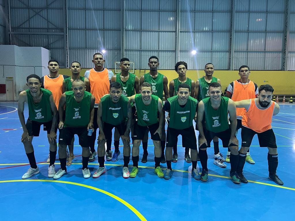 Aracaju Futsal realiza amistoso preparatório para a Copa TV Sergipe de Futsal