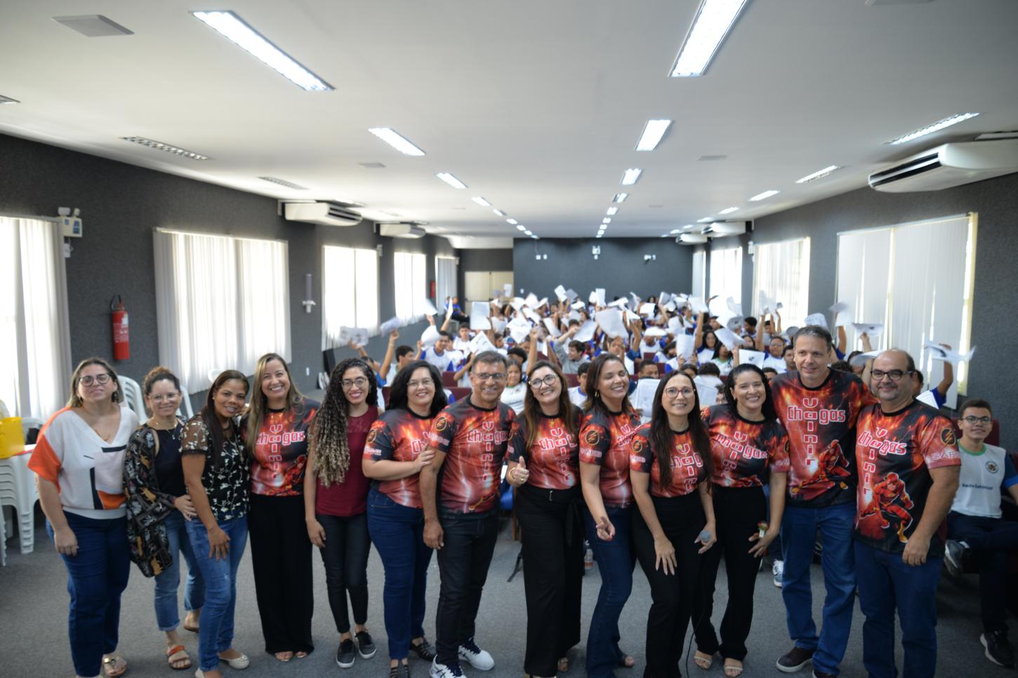 Escola Estadual Professor Valnir Chagas promove aulão preparatório para as provas do Saese e Saeb 2023
