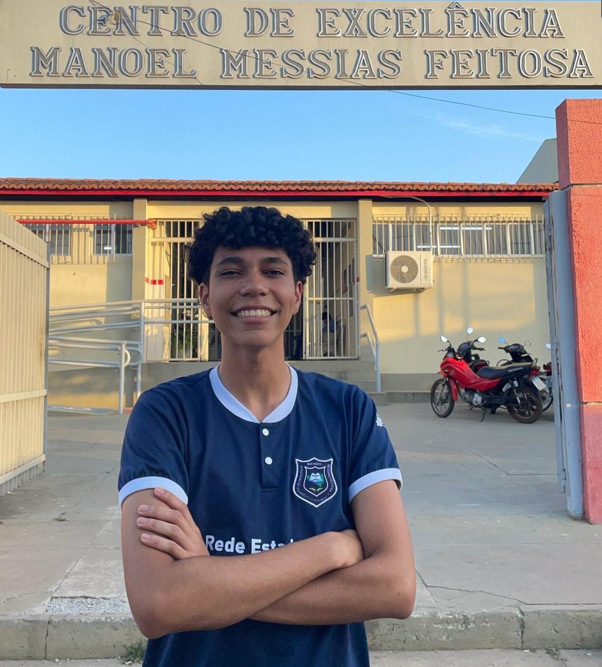 Aluno da rede estadual representará Sergipe no Parlamento Jovem Brasileiro 2023