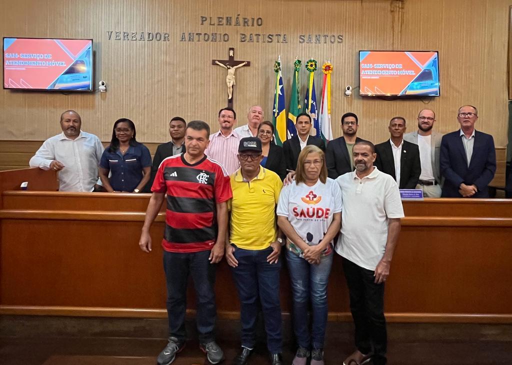 Coordenador do serviço de ambulância vai à Câmara de Laranjeiras