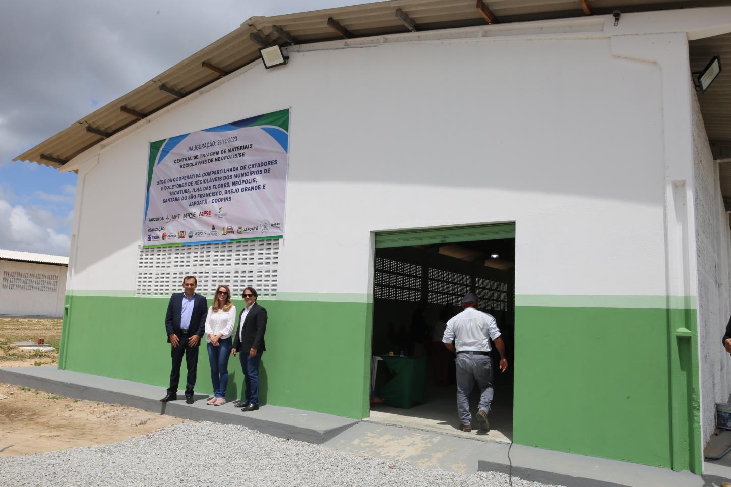 Galpões de Central de Materiais Recicláveis são reformados em Neópolis