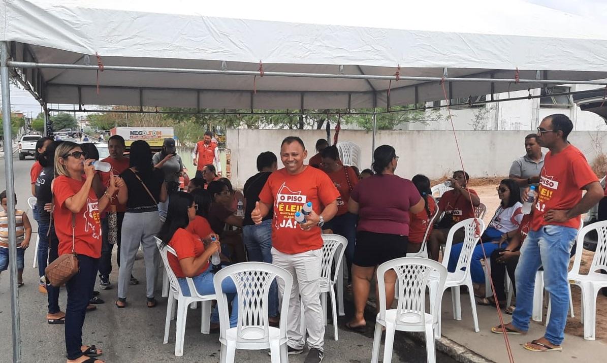 Mais um dia de paralisação em Poço Redondo: professores cruzam os braços nesta terça-feira