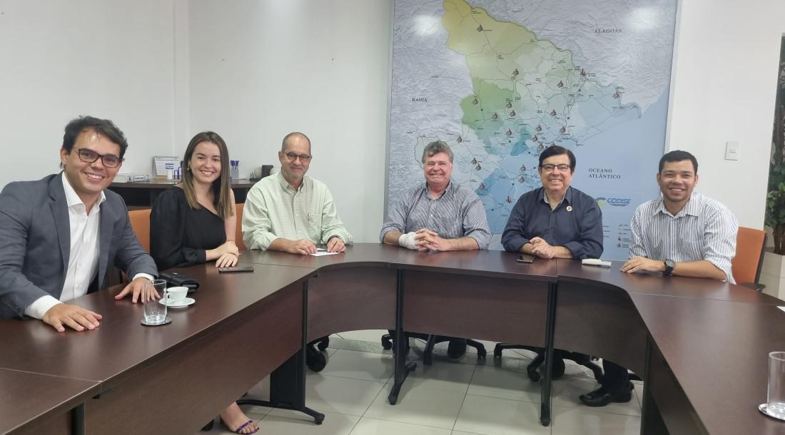 Sedetec recebe empresas organizadoras do Sergipe Oil & Gas 2024 e prospecta atividades da programação