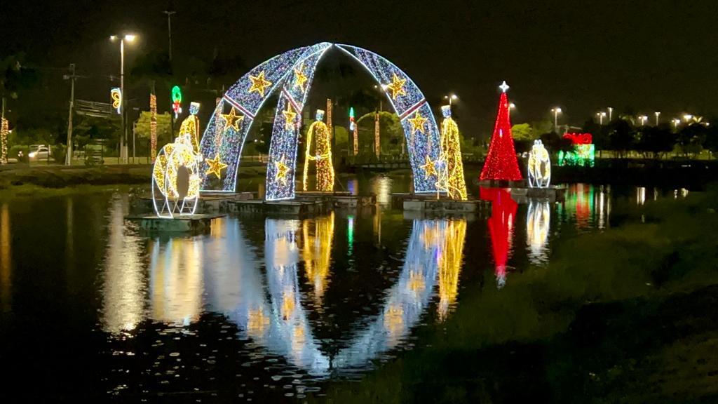 Acendimentos das luzes do Natal no Parque da Sementeira acontece nesta terça-feira