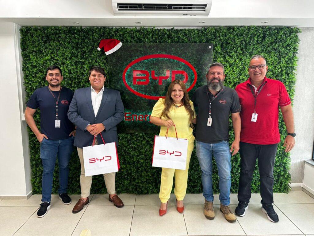 BYD Brasil discute parceria com uma empresa sergipana