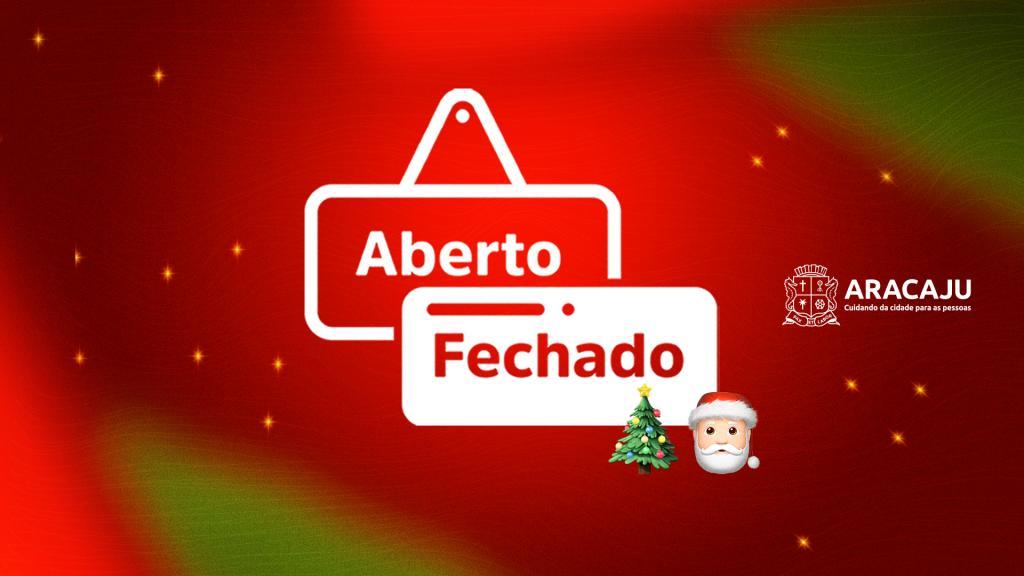 Confira o funcionamento dos serviços municipais no feriado de Natal
