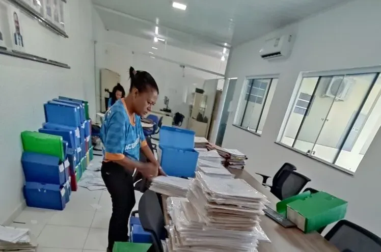 CRA-SE inicia modernização do arquivo com a implantação do sistema de gestão de documentos