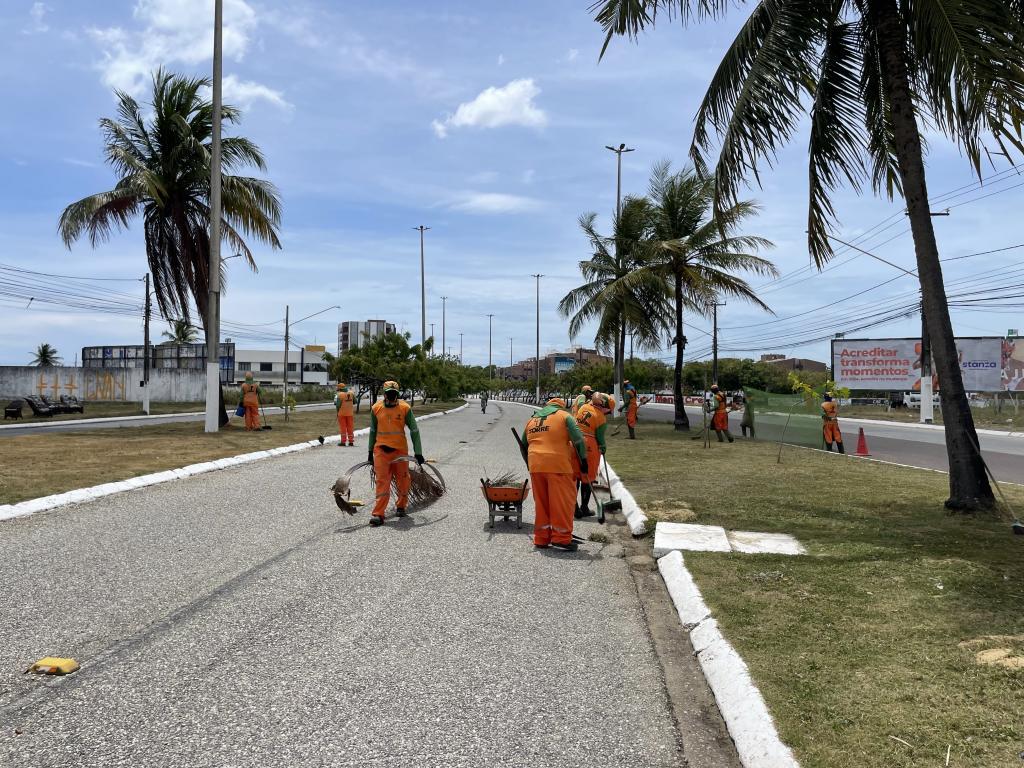 Em 2023, as ações de limpeza urbana foram prioridade da Emsurb