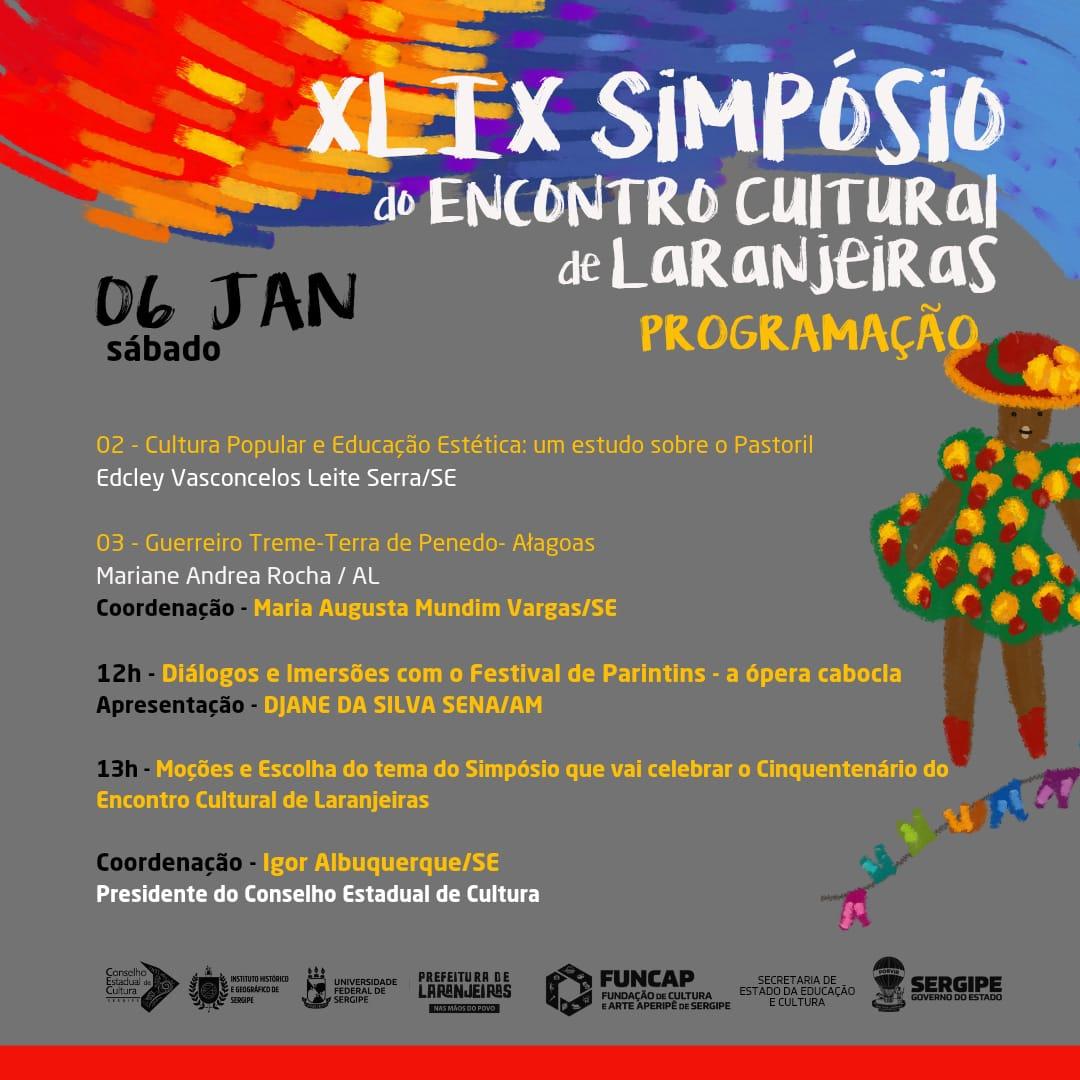Funcap anuncia programação do 49º Encontro Cultural de Laranjeiras