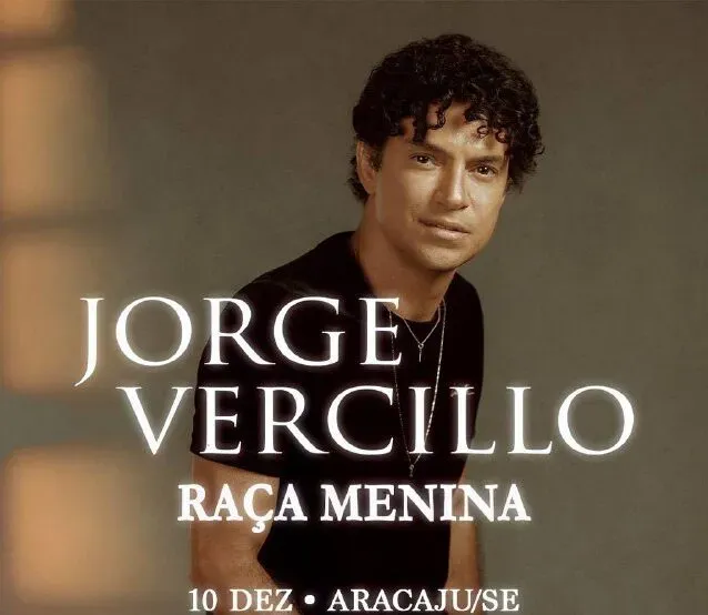 Jorge Vercillo apresenta Turnê Raça Menina em Aracaju no próximo domingo