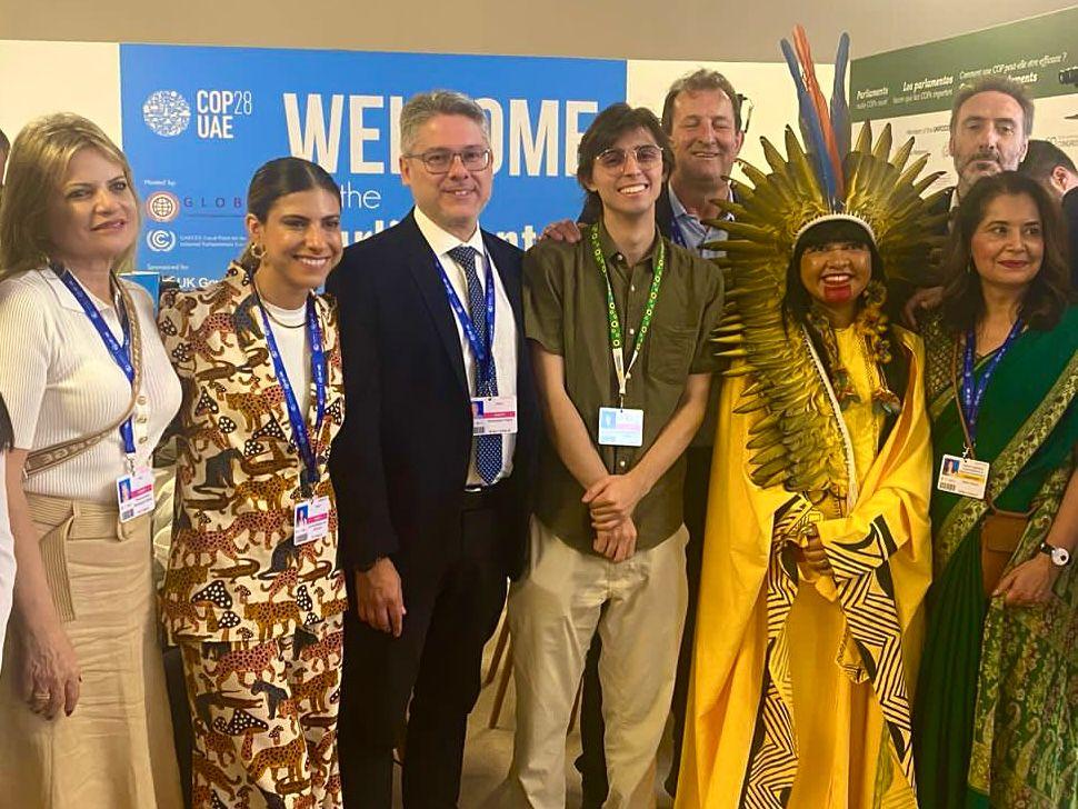 Na COP 28, senador Alessandro afirma que defesa das mudanças climáticas é uma batalha de informação