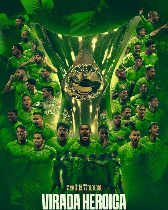 Palmeiras conquista o 12º Campeonato Brasileiro de sua história
