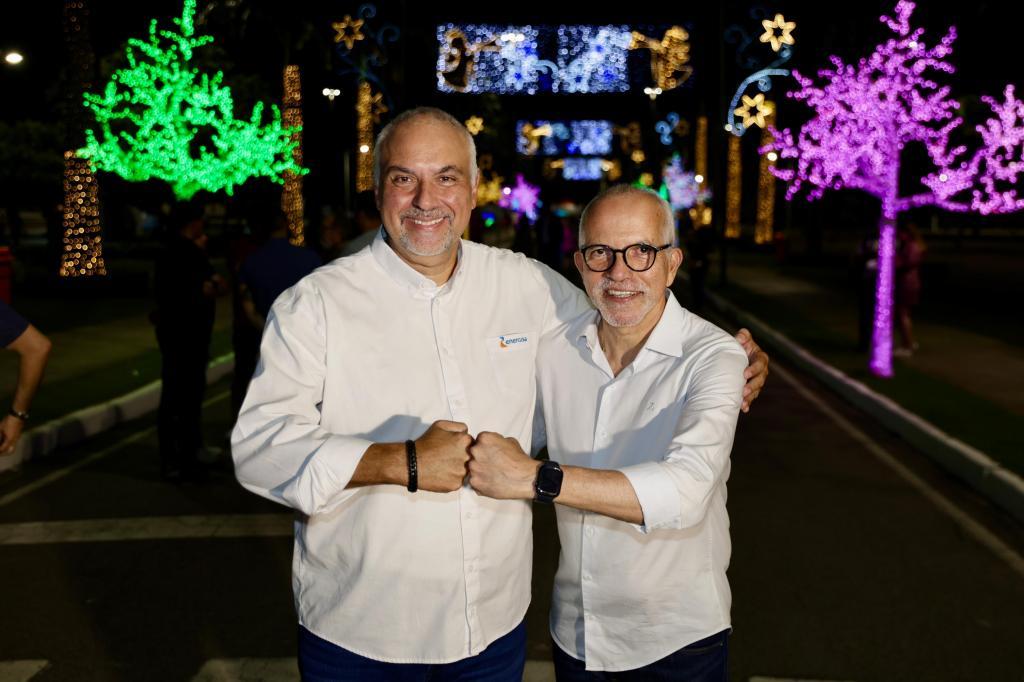 PMA e Energisa iniciam Natal Iluminado no Parque da Sementeira