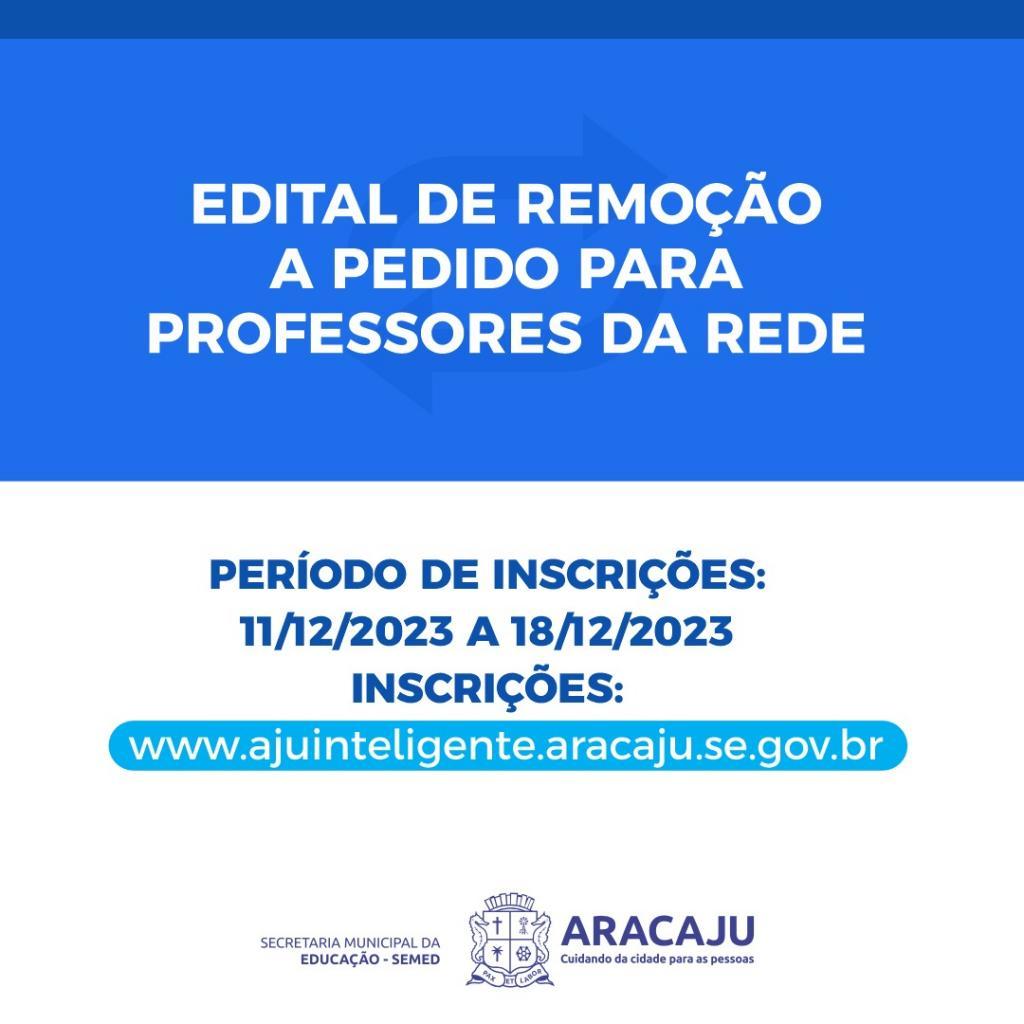 Prefeitura divulga Edital de Remoção a Pedido para professores efetivos da Rede