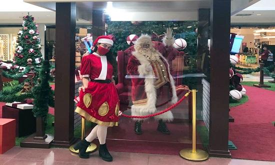 Últimos dias para abraçar o Papai Noel nos shoppings Jardins e RioMar
