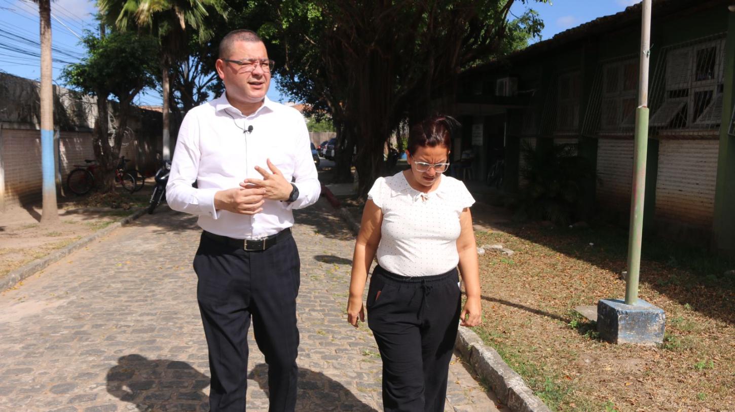 Vereador Eduardo Lima quer celeridade na reforma do CRAS Gonçalo Rollemberg Leite