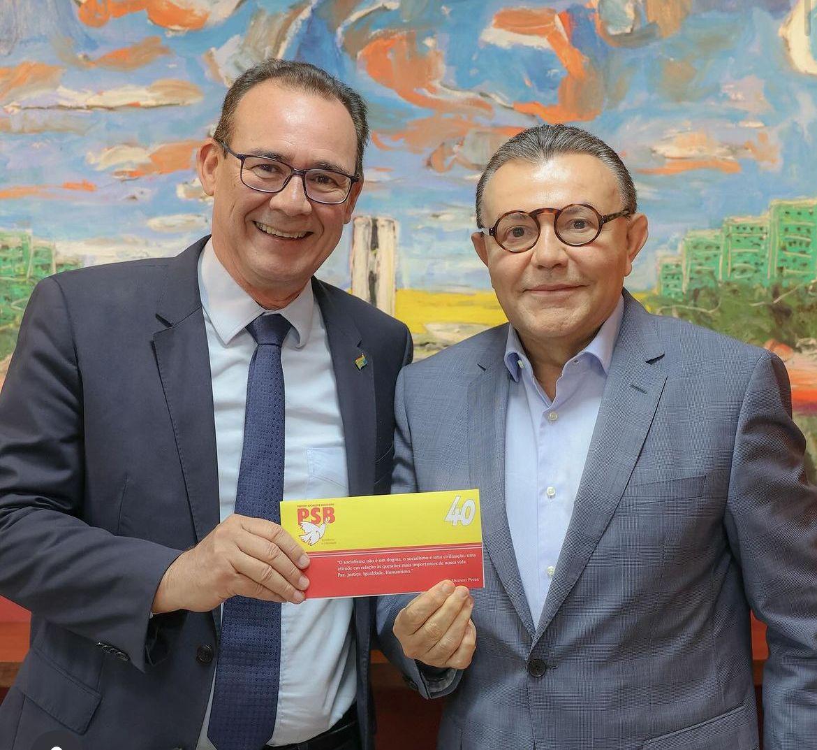 Vice-governador de Sergipe, Zezinho Sobral se filia ao PSB dos Valadares