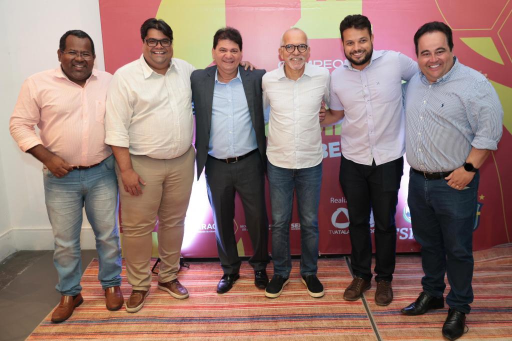 Edvaldo acompanha lançamento do Campeonato Sergipano de Futebol 2024