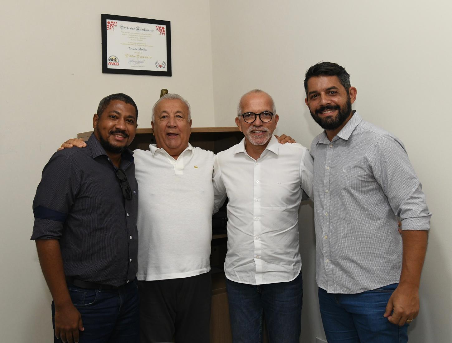 Edvaldo se reúne com Helder de Pedão e discute candidatura majoritária do PDT em Riachuelo