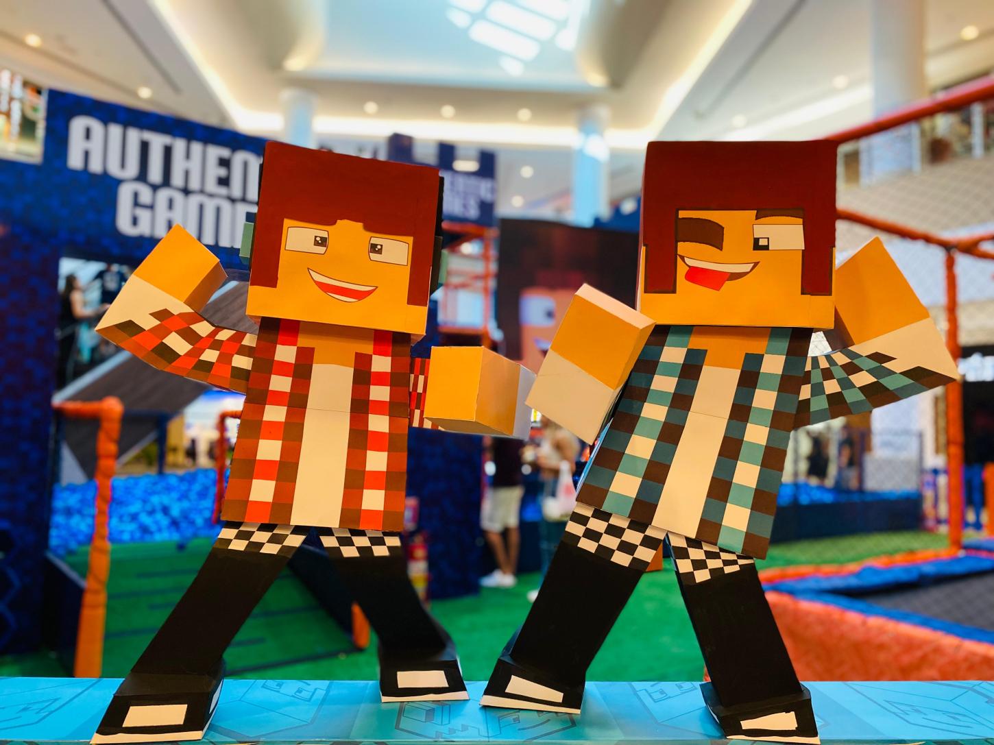 Expo Minecraft é lançada no shopping RioMar Aracaju