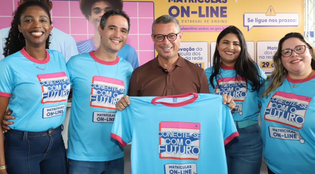 Governador lança campanha de matrícula da Rede Pública Estadual de Ensino e destaca avanços na Educação