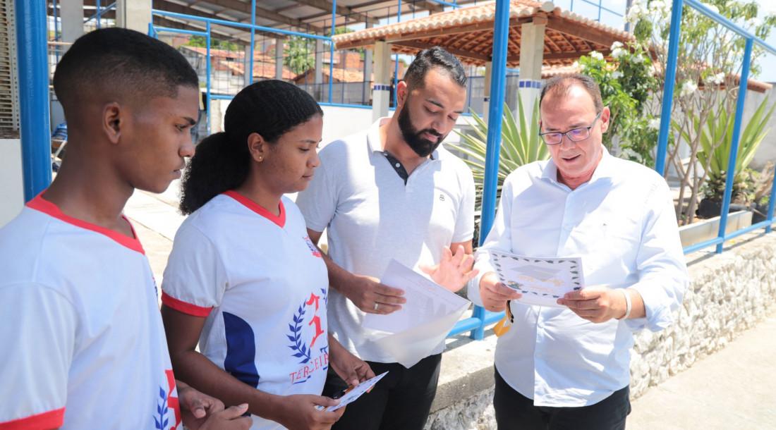 Obras de modernização e ampliação escolar continuam em ritmo acelerado em Aracaju