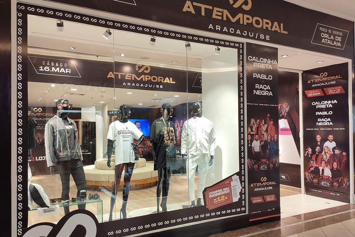 Calcinha Preta abre loja para vender ingressos do Festival Atemporal