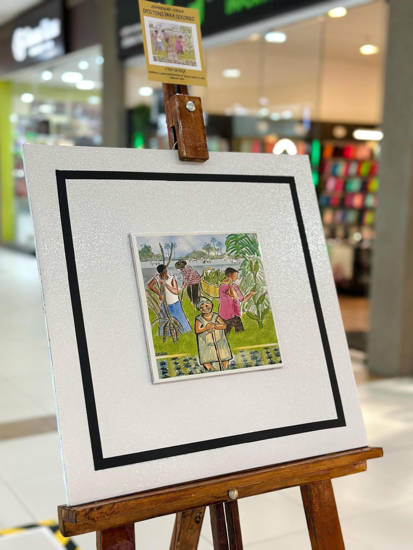Exposição no Shopping Prêmio celebra Nossa Senhora do Socorro