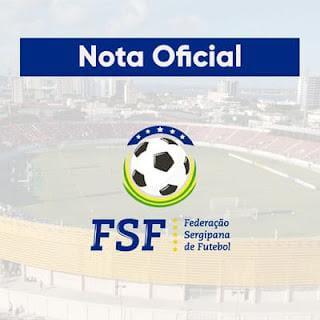 Federação Sergipana de Futebol lamenta a nota “injusta e infundada” da diretoria do Itabaiana
