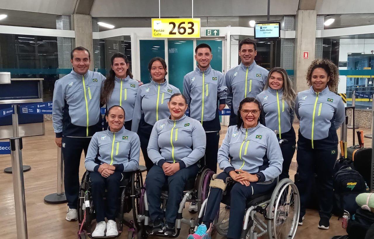 Fisioterapeuta sergipano acompanha seleção brasileira de Parabdminton