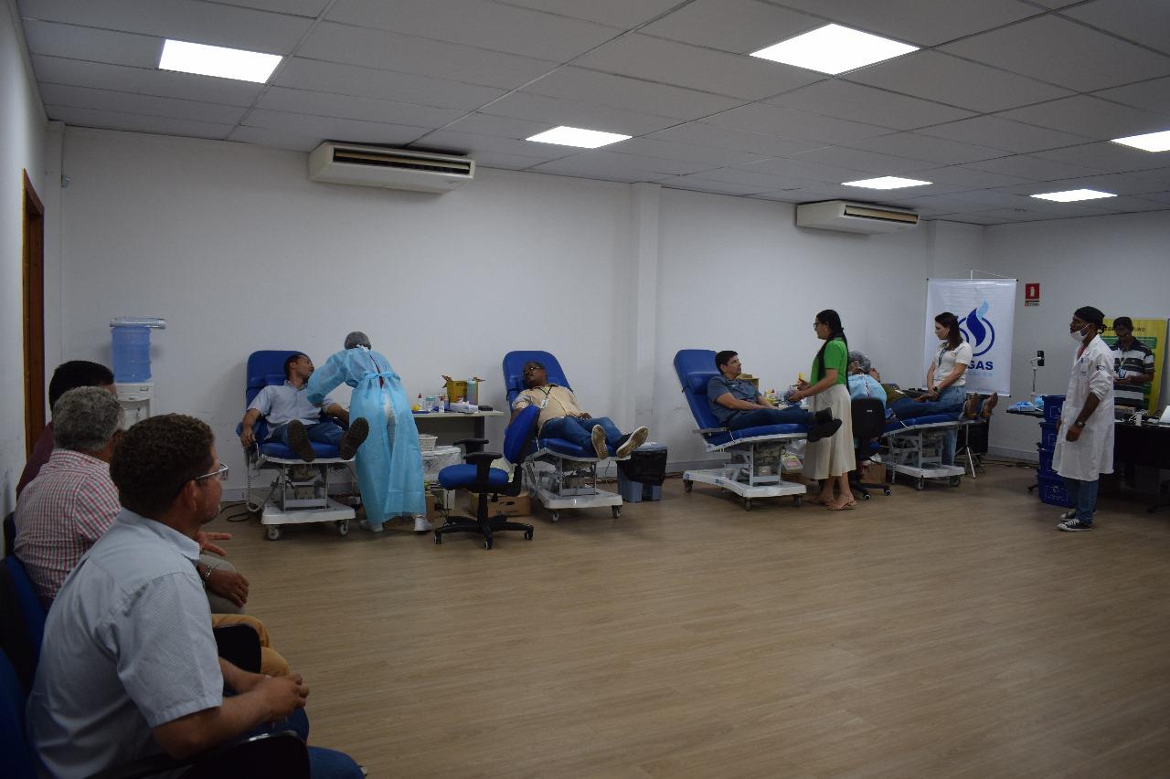 Parceria entre Sergas, Agrese e Hemose promove mutirão de doação de sangue