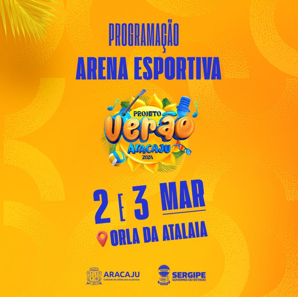 Projeto Verão 2024: confira a programação completa da Arena Esportiva