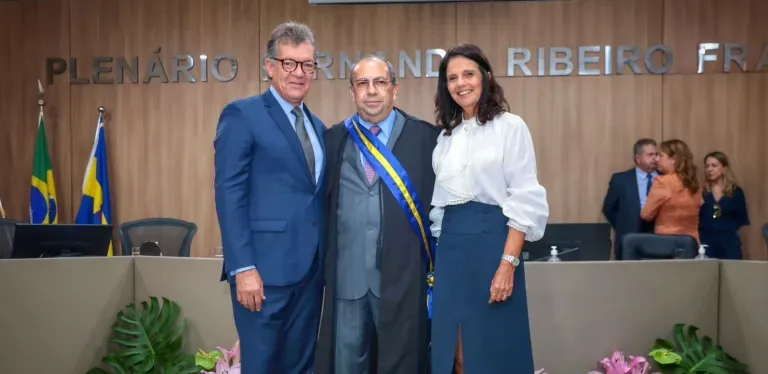 Senador Laércio Oliveira acompanha posse do novo presidente do TRE-SE