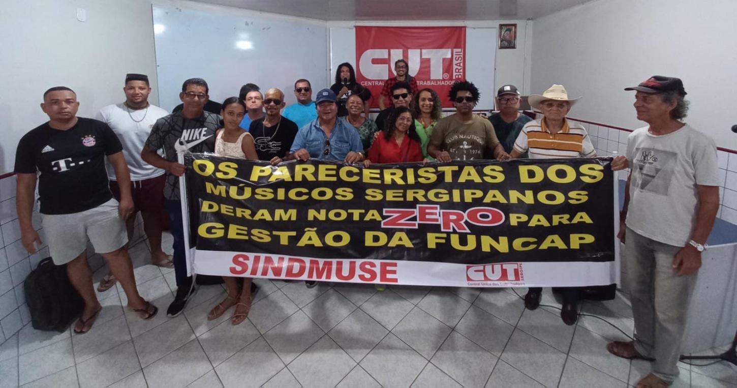 SINDMUSE denuncia irregularidades no edital da Lei Paulo Gustavo em Sergipe