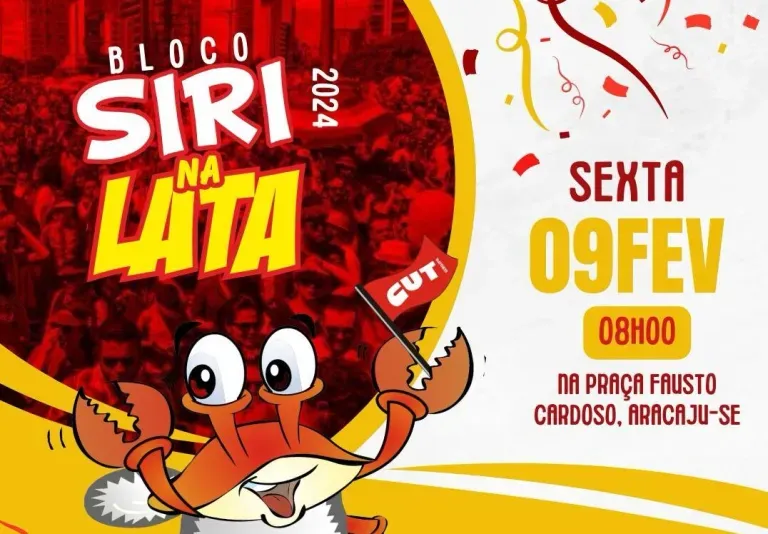 Vem pro 18º desfile de protesto de Carnaval com o Siri na Lata