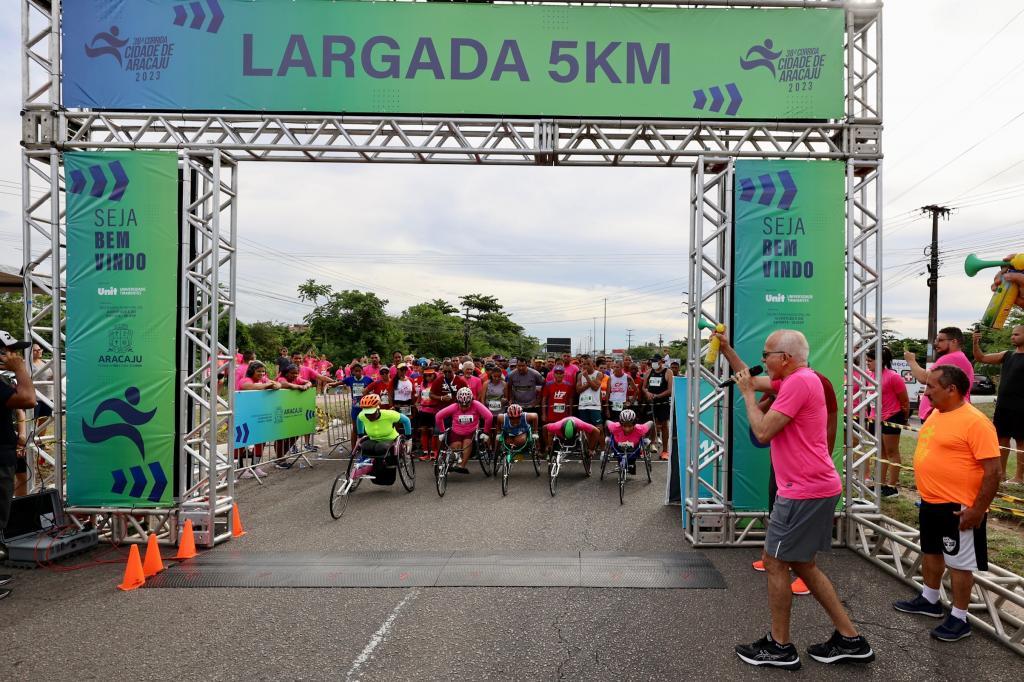 39ª Corrida Cidade de Aracaju: confira o horário e o local das largadas e da chegada do evento