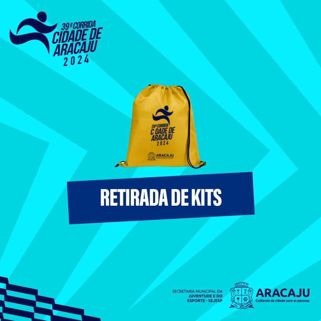 39ª Corrida Cidade de Aracaju: entrega de kits inicia na quarta-feira