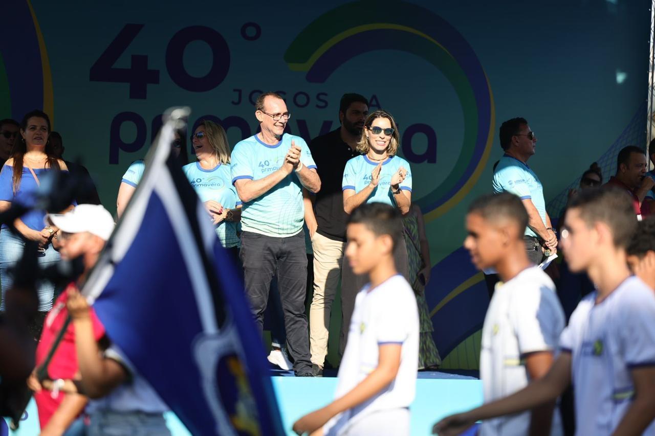 Abertura dos Jogos da Primavera é marcada pelo espírito desportista da juventude sergipana
