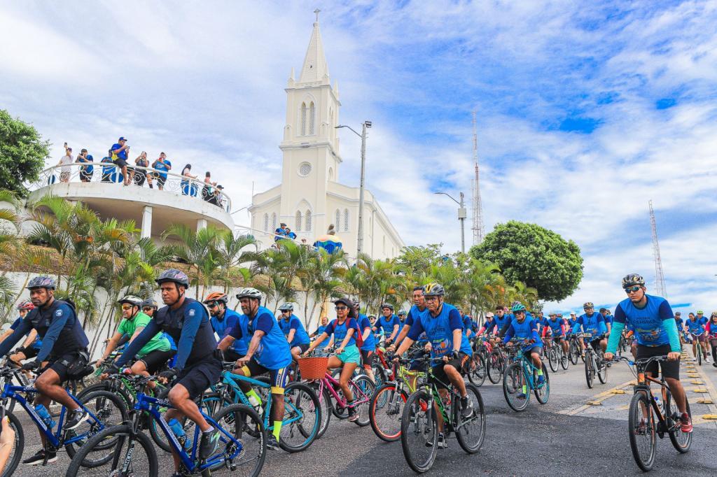Aracaju 169 anos: Passeio Ciclístico celebrativo atrai milhares de pessoas na Colina do Santo Antônio
