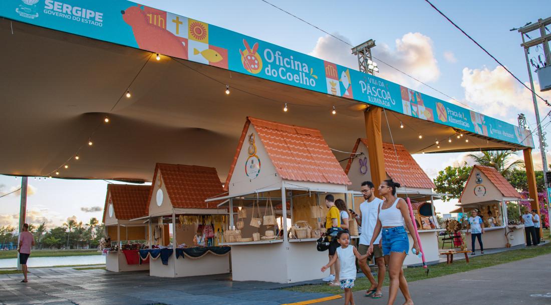 Confira a programação da Vila da Páscoa Iluminada para esta semana