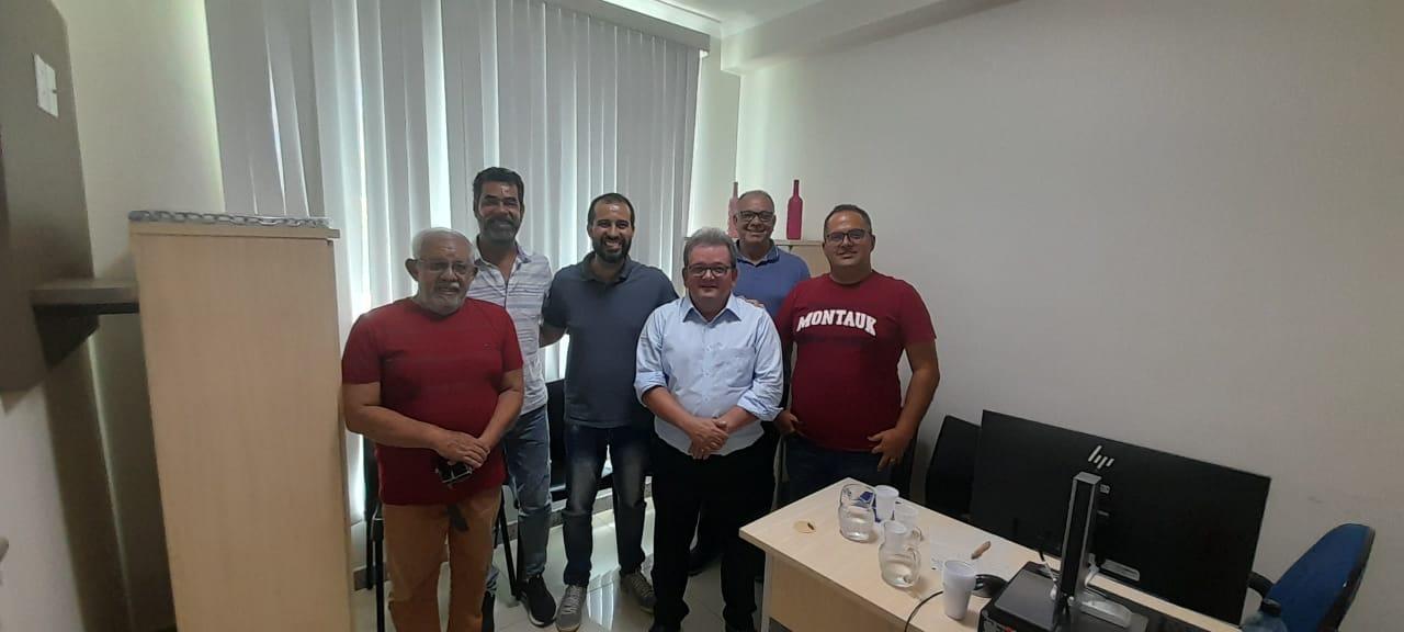 Iokanaan Filho se reúne com empresários e presidente da Fecomércio