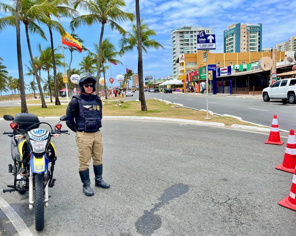Projeto Verão 2024: trânsito na Orla da Atalaia terá alterações a partir desta sexta-feira, em Aracaju