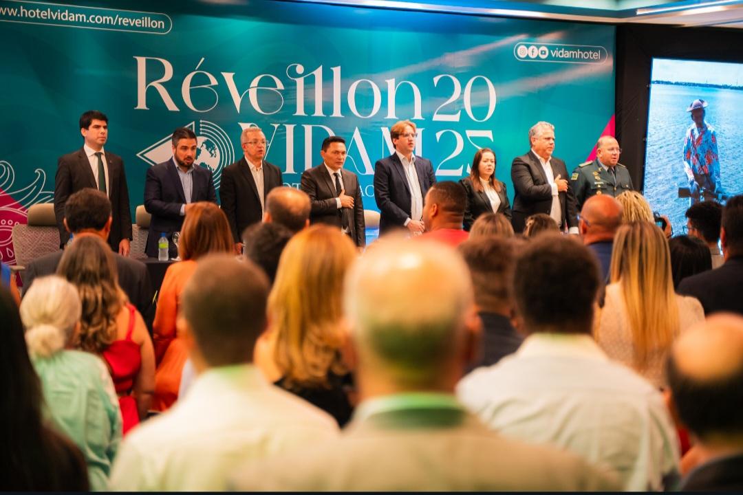 VIDAM lança programação do Réveillon 2025 e faz entrega da Comenda do Mérito ao Turismo