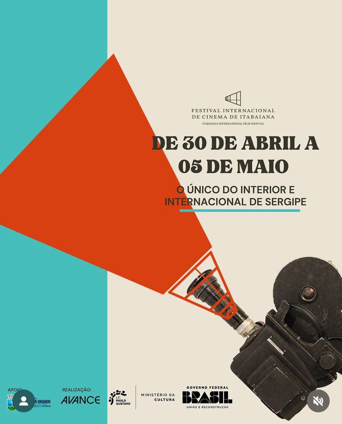 Festival de Cinema de Itabaiana faz live para divulgar os filmes selecionados