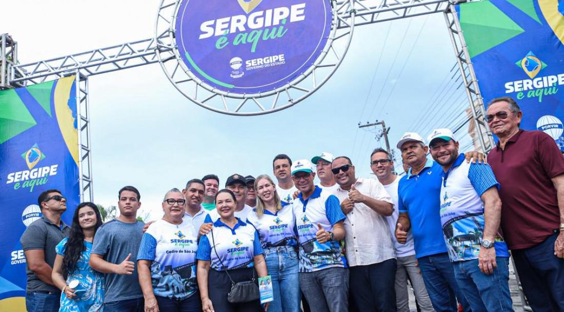 Governador garante investimentos de R$ 9 milhões para Cedro de São João na 25ª edição do ‘Sergipe é aqui'