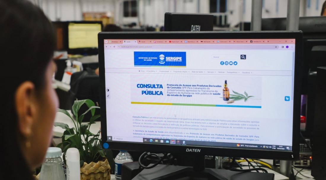 Governo do Estado de Sergipe  lança consulta pública para segundo protocolo clínico do uso de produtos derivados de cannabis pelo SUS