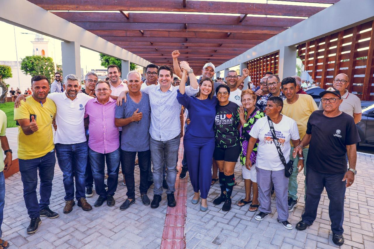 No mês do aniversário da cidade, prefeita Hilda Ribeiro entrega nova praça do Rosário