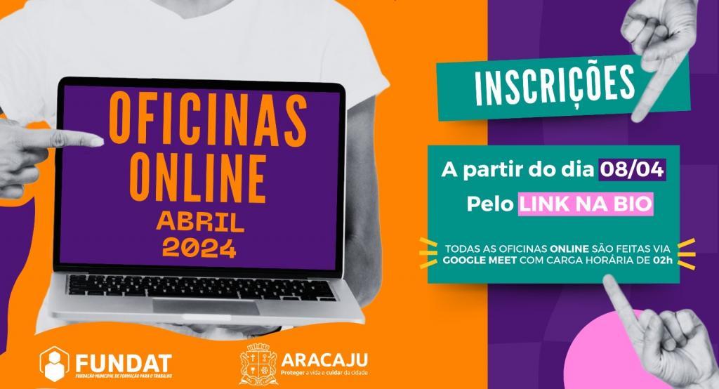 Prefeitura oferta 1.500 vagas em oficinas online para qualificação profissional