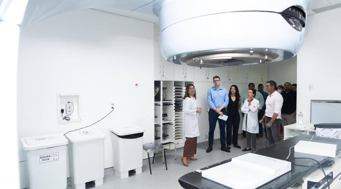 Representantes da SES e do Hospital de Amor realizam visita técnica ao Huse