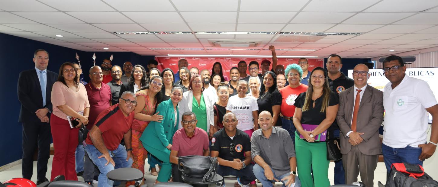 Representantes de sindicatos participam de audiências públicas no MPT-SE
